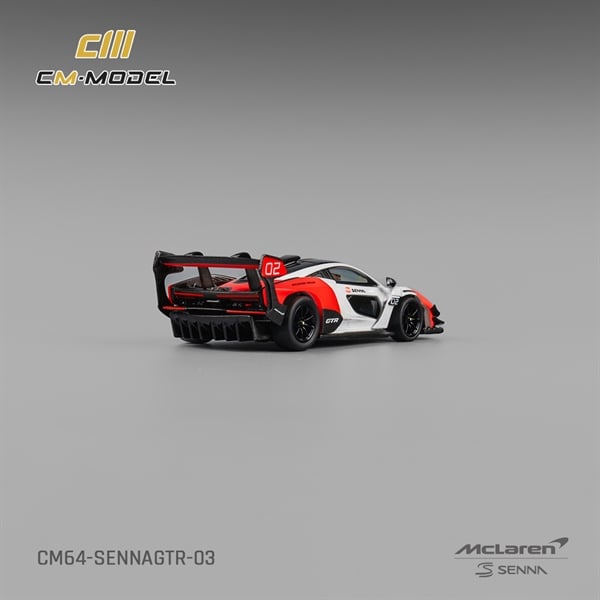  Mô hình xe Mclaren Senna GTR hộp mica 1:64 CM Model CM64-SENNAGTR-03 
