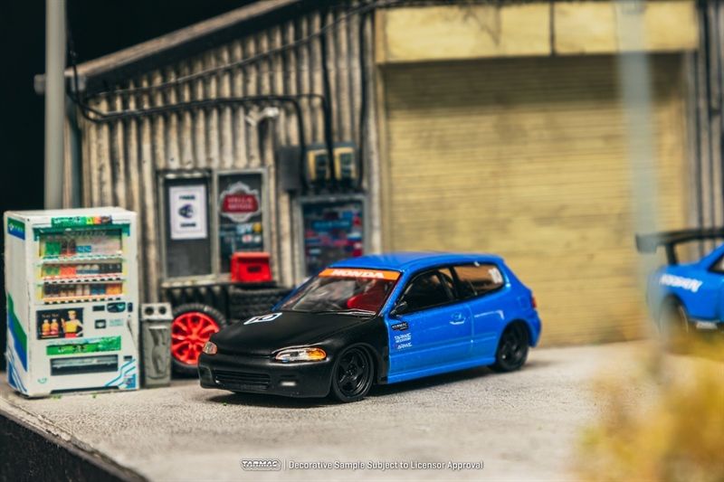  Mô hình xe Honda Civic EG6 10th Anniversary tỉ lệ 1:64 Tarmac Works x HOBBY64 T64-TL001-10TH 