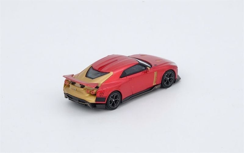  Mô hình xe Nissan GTR R50 By Italsedign tỉ lệ 1:64 Inno64 IN64-R50-RED 