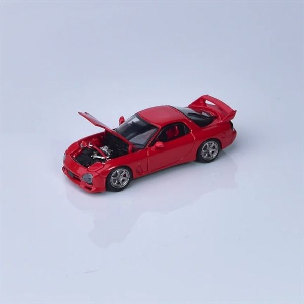  Mô hình xe Mazda RX-7 FD3S A Spec tỉ lệ 1:64 Focal Horizon OT64448 