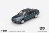  Mô hình xe BMW 750IL Sorrento Blue Metallic BẢN CARD tỉ lệ 1:64 MiniGT MGT00894-BL 