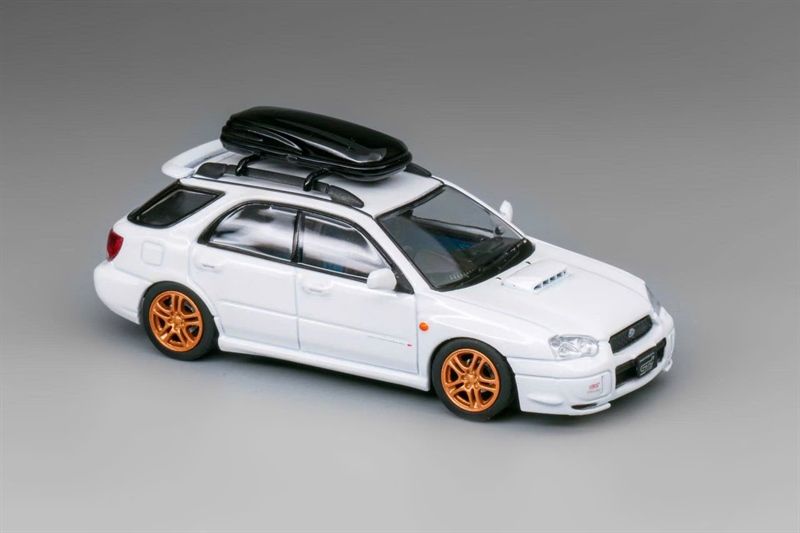  Mô hình xe SUBARU Impreza WRX STi GD sedan / GG wagon (8th Generation) tỉ lệ 1:64 Furuya OT64096 