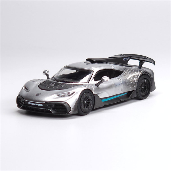  Mô hình xe Mercedes-Benz AMG One Silver tỉ lệ 1:64 TPC TPC646401 