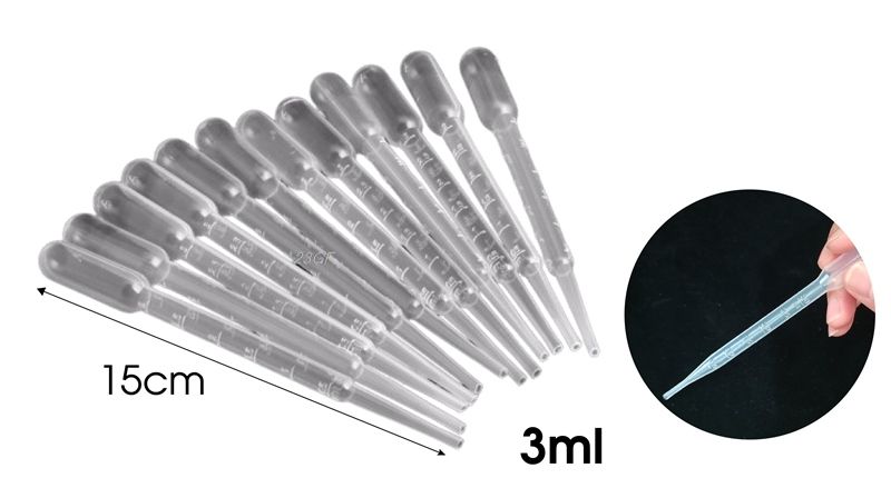  Combo 10 ống nhựa pipet hút sơn 3ml PK441 