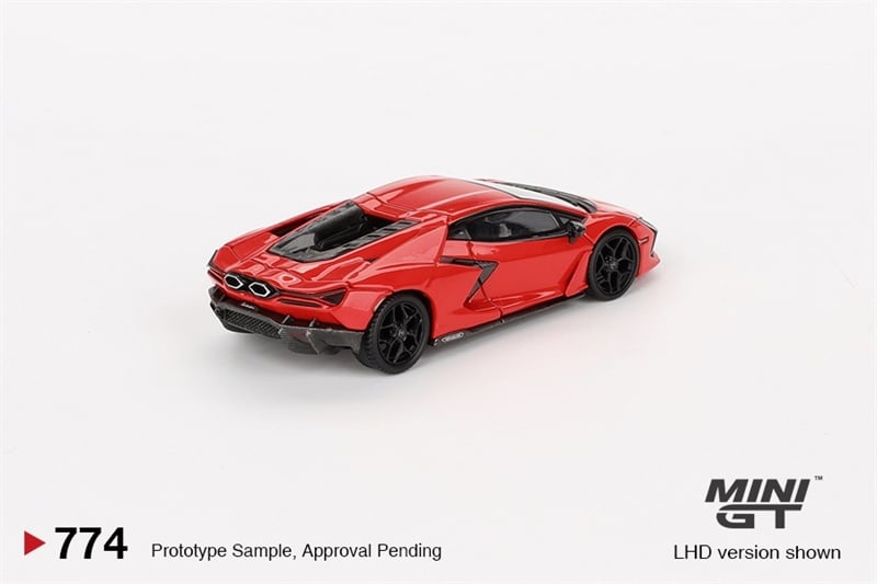  Mô hình xe Lamborghini Revuelto Arancio Dac Lucido bản card tỉ lệ 1:64 MiniGT x Mijio MGT00774-MJ 