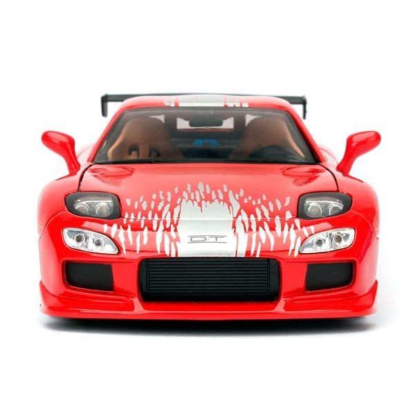  Mô hình xe Fast & Furious Dom's 1993 Mazda RX-7 tỉ lệ 1:24 Jda Toys 98338 