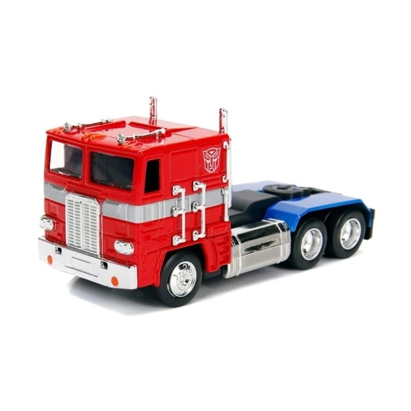  Mô hình xe tải đầu kéo Transformers Optimus Prime Autobot Truck tỉ lệ 1:32 Jada 24078 