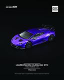  Mô hình xe Lamboghini Huracan STO Viola Pasifae tỉ lệ 1:64 PopRace PR640362 