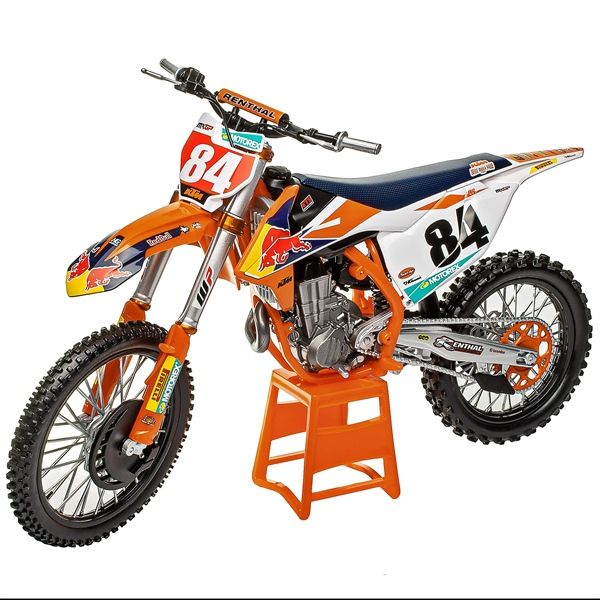  Mô hình xe KTM 450 SX-F No. 84 Jeffrey Herlings 2018 1:6 Maisto 32228 MT06002 