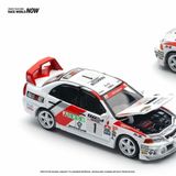  Mô hình xe Mitsubishi Lancer Evolution IV Winner tỉ lệ 1:64 Poprace PR640165 