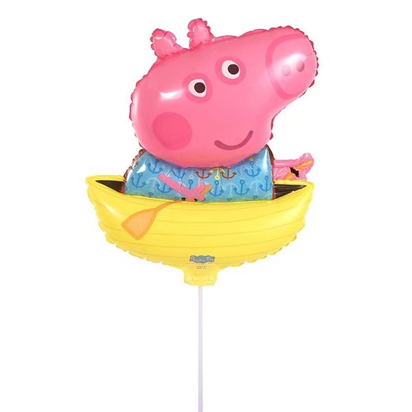  Bong bóng hình thú siêu nhân hoa mặt cười trang trí cho bé size trung [Có cây cầm] 