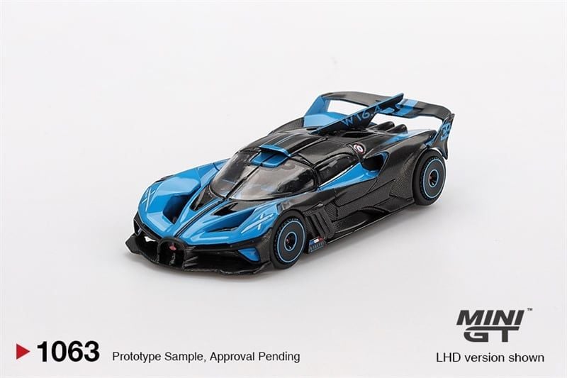  Mô hình xe Bugatti Bolide Presentation bản card tỉ lệ 1:64 MiniGT MGT01063 