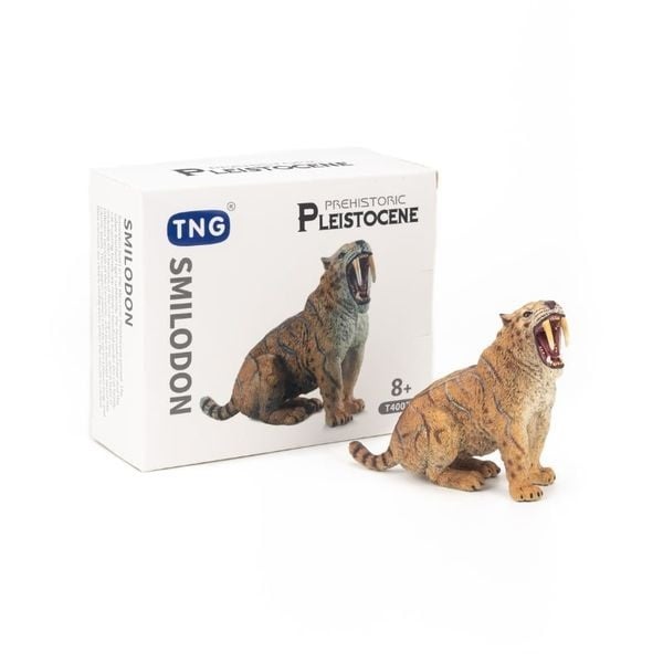 Mô hình hổ răng (nanh) kiếm cổ đại Machairodus tỉ lệ 1:35 TNG T4002 110384 