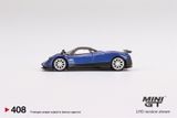  Mô hình xe Pagani Zonda F Blu Argentina 1:64 MiniGT 