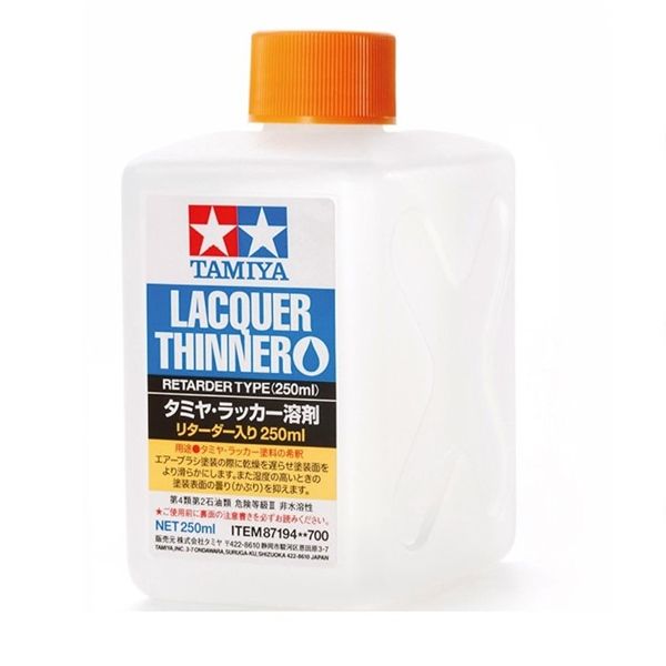  Dung dịch pha sơn Lacquer Thinner Retarder 250ml Tamiya 87194 