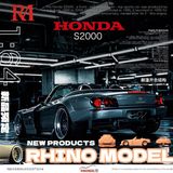  Mô hình xe Honda S2000 Wide-Body Roadster tỉ lệ 1:64 Rhino RM OT64182 