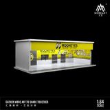  Hộp trưng bày mica mô phỏng Workshop Mooneyes yellow kích thước 30x13.3x10cm MO914111 