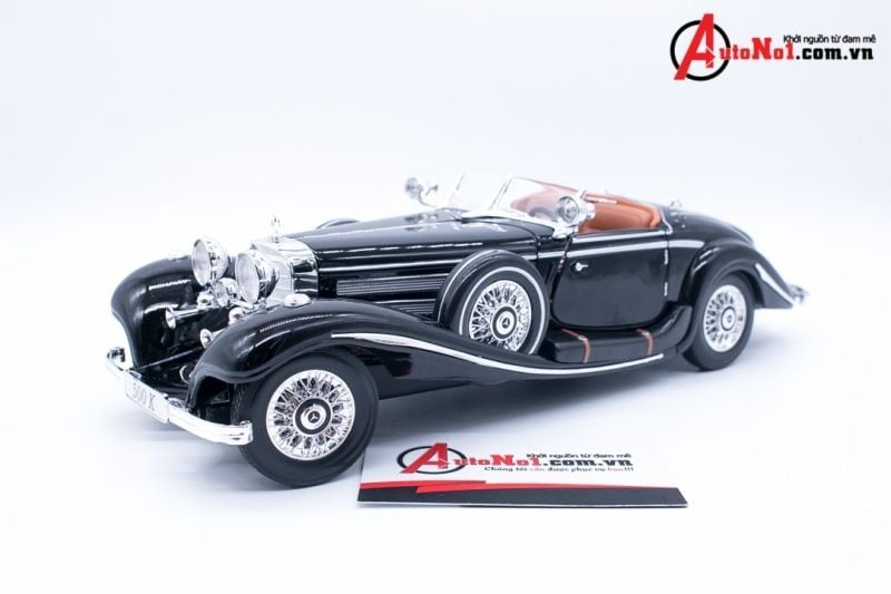 Mô hình xe Mercedes Benz 500k Typ Special Roadster 1936 tỉ lệ 1:18 Maisto 36862 OT18015 