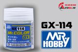  Lacquer gx114 sơn clear flat mô hình phủ mờ siêu mịn 18ml Mr.Hobby GX114 