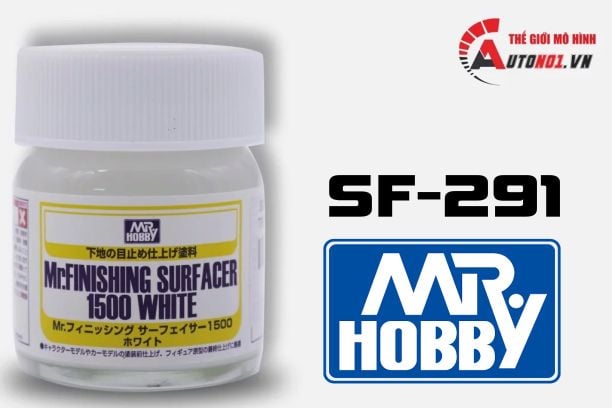  Lacquer sf-291 sơn lót mô hình mr.surfacer màu trắng 1500 sf-291 40ml Mr.Hobby SF291 
