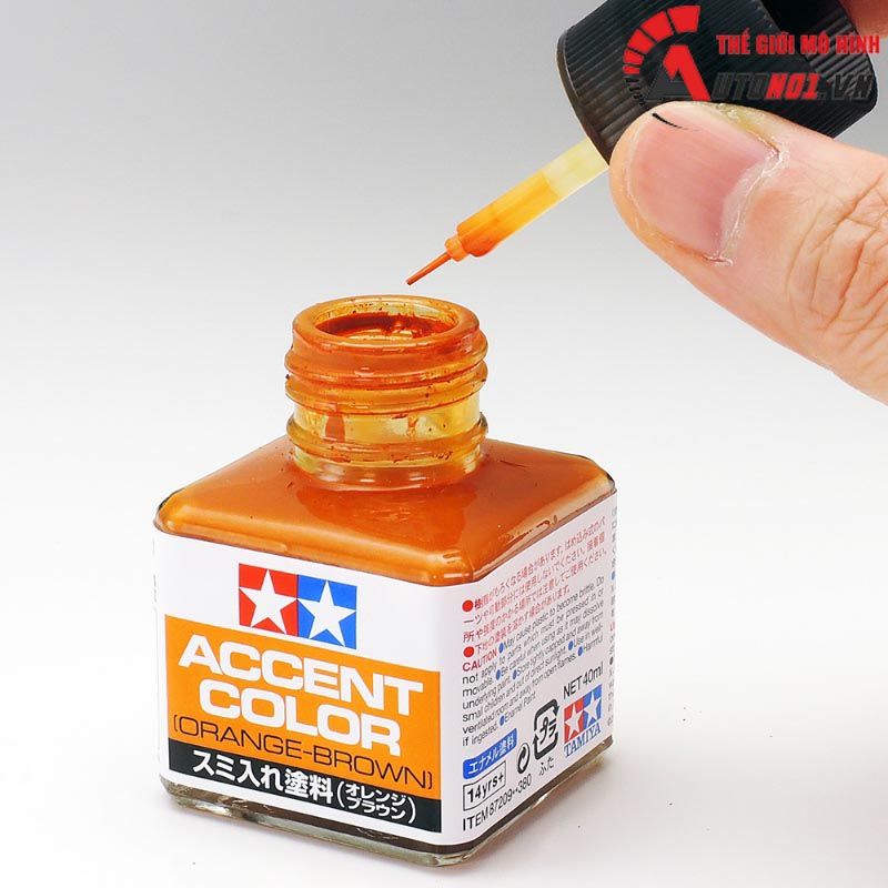 DUNG DỊCH TẠO HIỆU ỨNG ACCENT COLOR ORANGE-BROWN TAMIYA 87209