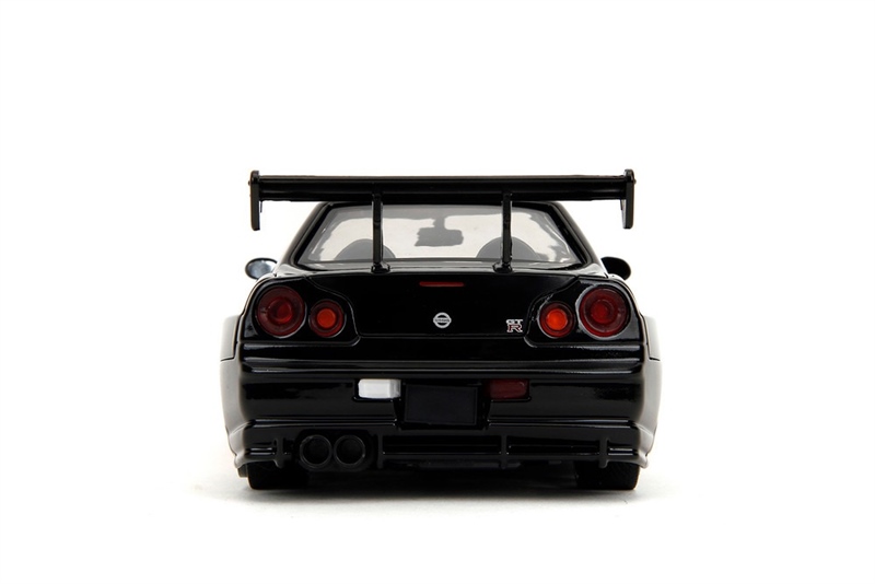  Mô hình xe Godzilla Nissan GT-R Hollywood Rides tỉ lệ 1:24 Jada Toys 35133 