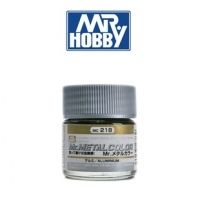  Lacquer mc218 alluminum metal sơn mô hình màu kim loại bạc chorme 10ml Mr.Hobby MC218 