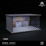  Mô hình trưng bày mô phỏng Car Repair Shop Model C tỉ lệ 1:64 More Art MO916004 