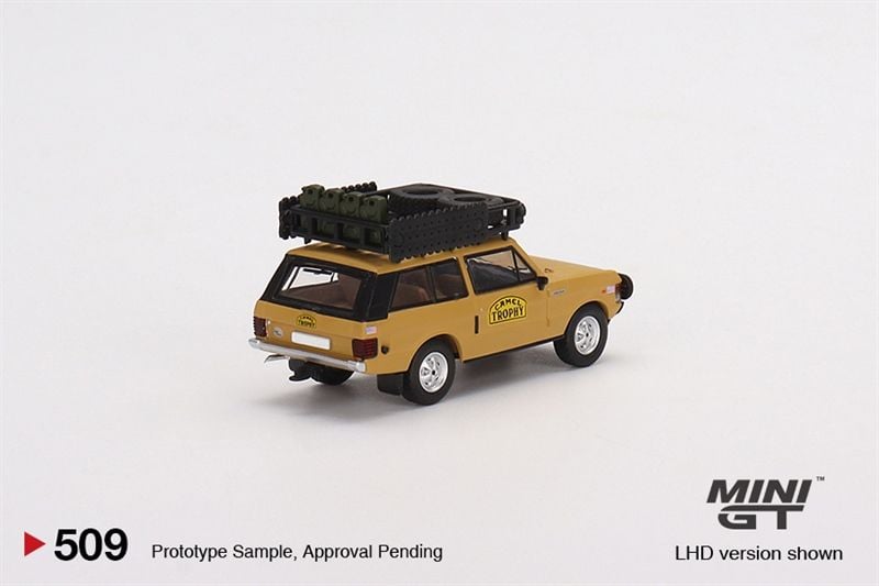  Mô hình xe Range Rover 1982 Camel Trophy Papua New Guinea Team USA tỉ lệ 1:64 MiniGT MGT00509 