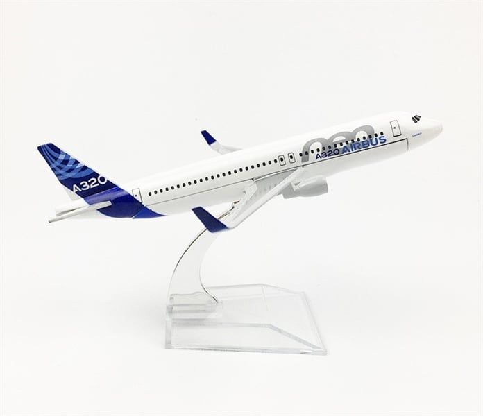  Mô hình máy bay USA Airbus A320 Neo 16cm MB16137 