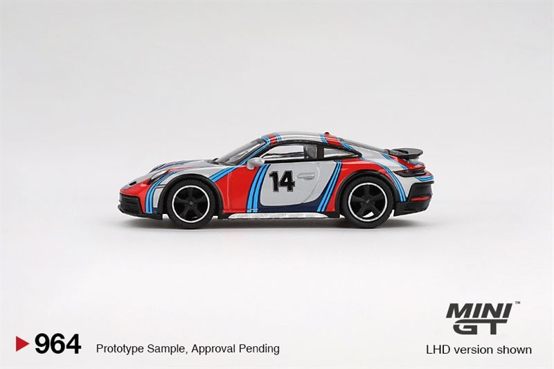  Mô hình xe Porsche 911 Dakar Ice Grey Metallic 