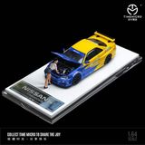  Mô hình xe Nissan GTR R34 Z-tune Spoon 1:64 Time micro 