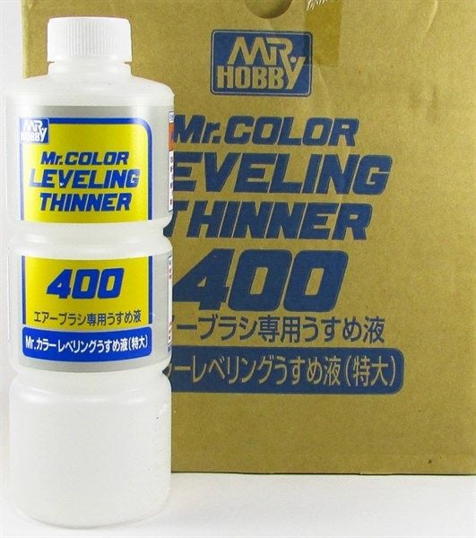  Dung dịch pha sơn leveling thinner lacquer T-108 lâu khô 400ml Mr.Hobby T108 (chủ yếu cho bề mặt nhẵn bóng) 