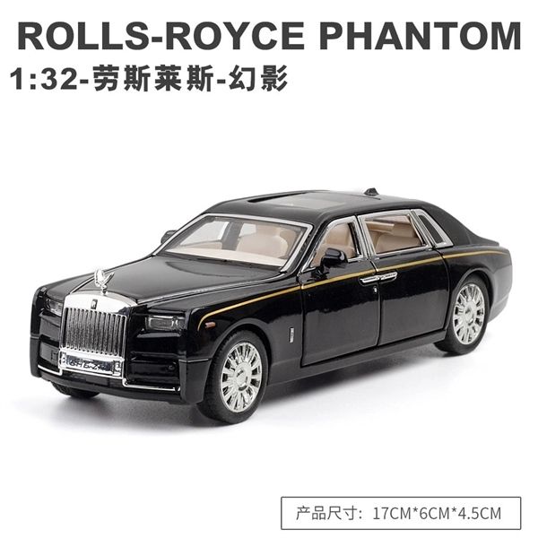  Mô hình xe Rolls Royce Phantom full open - âm thanh - đèn 1:32 Alloy model OT32032 