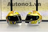  Nón mô hình fullface rossi agv 46 hoàn thiện 1:12 5835 