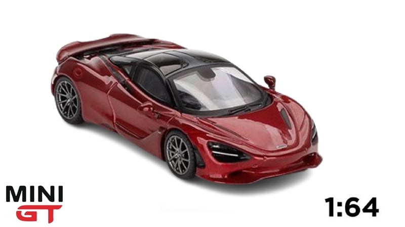  Mô hình xe McLaren 750S Amaranth Red tỉ lệ 1:64 MiniGT MGT00775-CH 