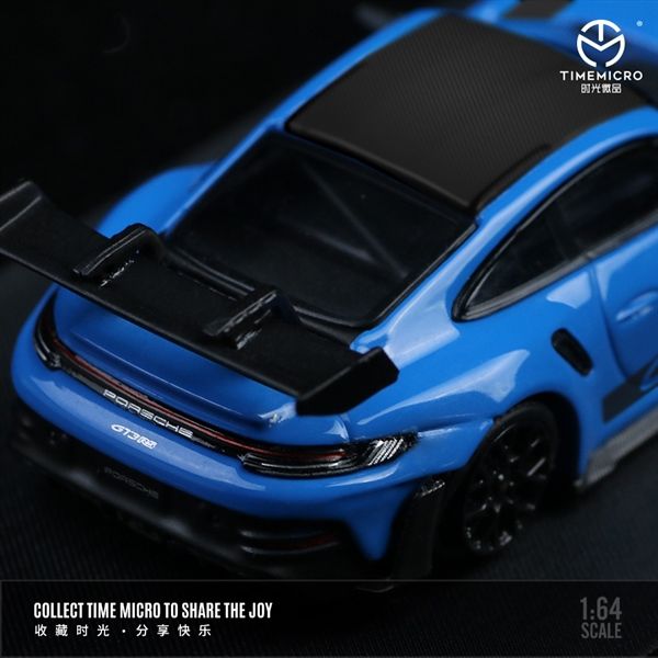  Mô hình xe Porsche 992 GT3 RS Starry Sky Blue tỉ lệ 1:64 TM644636-1 