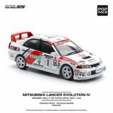  Mô hình xe Mitsubishi Lancer Evolution IV Winner tỉ lệ 1:64 Poprace PR640165 