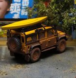  Mô hình xe Land Rover Defender 4x4 kèm phụ kiện tỉ lệ 1:64 Master×DEcode OT64463 