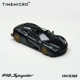  Mô hình xe Porsche 918 Spyder Black Gold tỉ lệ 1:64 Time Micro TM643528 