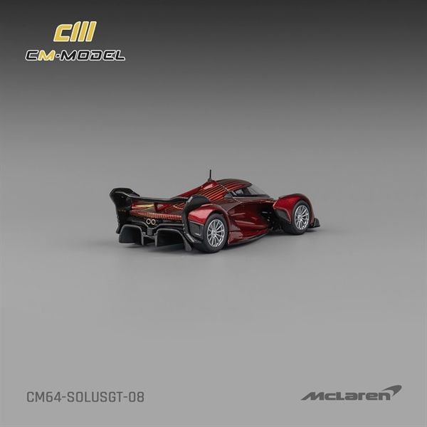  Mô hình xe McLaren Solus GT Metallic Red tỉ lệ 1:64 CM Model CM64-SOLUSGT-08 