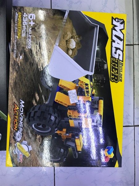  ĐỒ CHƠI LẮP GHÉP XE CÔNG TRÌNH XÚC 436 MIẾNG 6944 