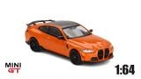  Mô hình xe ô tô BMW M4 M-Performance (G82) Fire Orange tỉ lệ 1:64 MiniGT 