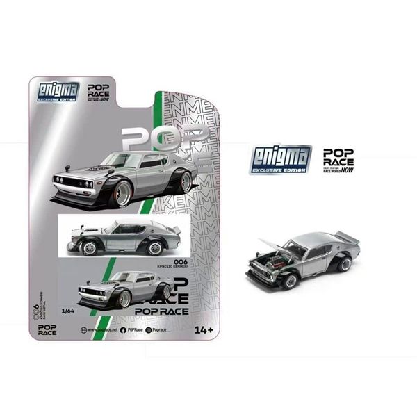 Mô hình xe Nissan Kenmeri KPGC0110 Raw Material bản card tỉ lệ 1