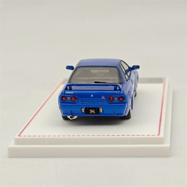  Mô hình xe Nissan Skyline GT-R 3rd generation R32 Nismo S-Tune Blue tỉ lệ 1:64 Focal Horizon OT64180 