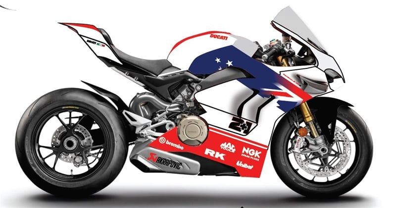 DECAL NƯỚC ĐỘ DUCATI PANIGALE V4S CHAMPION 21 TỈ LỆ 1:12 AUTONO1 DC603F