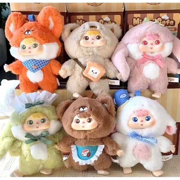  Blind box Hộp mù Miyee Cafe series Baby Three - Blind box chính hãng BL028 