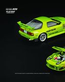  Mô hình xe Mazda RX7 FC3S RE-Amemiya Luminous Green tỉ lê 1:64 Poprace PR640344 