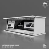  Hộp trưng bày mica mô phỏng showroom Koenigsegg - có đèn kích thước 30x13.3x10cm tỉ lệ 1:64 MoreArt MO914051 