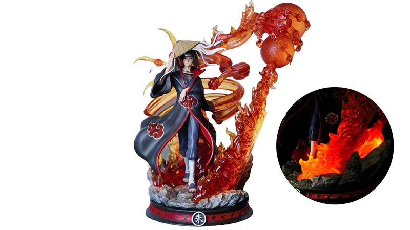 Mô Hình Itachi Susanoo cầm nón cực ngầu có led trong Naruto  Marvelstore